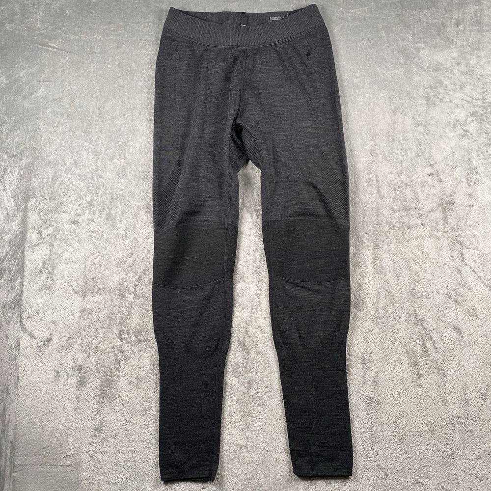 Smartwool Intraknit Thermal Merino Base‎ Layer Bottom Mens Size L Grey Hiking